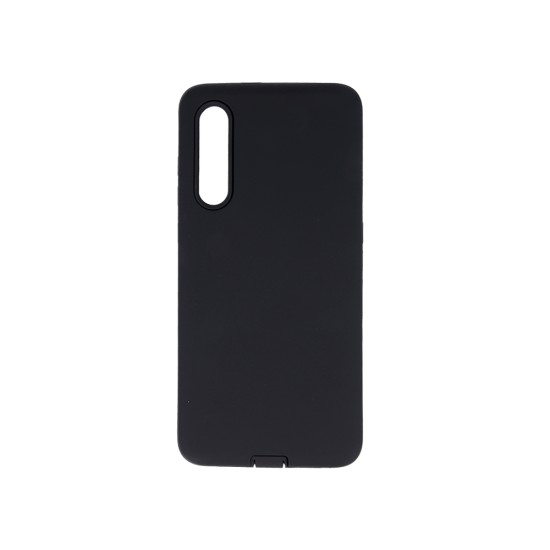 Defender Smooth Back Case priekš Samsung Galaxy Note 10 Lite N770 - Melns - triecienizturīgs silikona aizmugures apvalks / maciņš