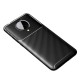 Beetle Series Carbon Fiber TPU Protection Phone Cover priekš Xiaomi Poco F2 Pro - Melns - triecienizturīgs silikona aizmugures apvalks (bampers, vāciņš, slim TPU silicone case shell cover, bumper)