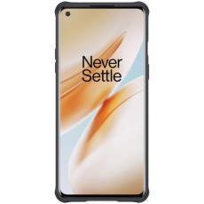 Nillkin CamShield Slide Camera Back Hard Case Cover priekš OnePlus 8 - Melns - plastikas aizmugures apvalks / bampers ar kameras aizsargmehānismu