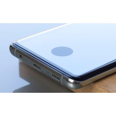 3MK HardGlass Max Edge Glue (FingerPrint Friendly) Tempered Glass protector priekš Samsung Galaxy Note 20 N980 - Melns - ekrāna aizsargstikls / bruņu stikls