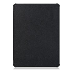 PU Leather Flip Case Smart Auto Wake/Sleep priekš Amazon Kindle 10 (2019) - Melns - sāniski atverams maciņš ar stendu