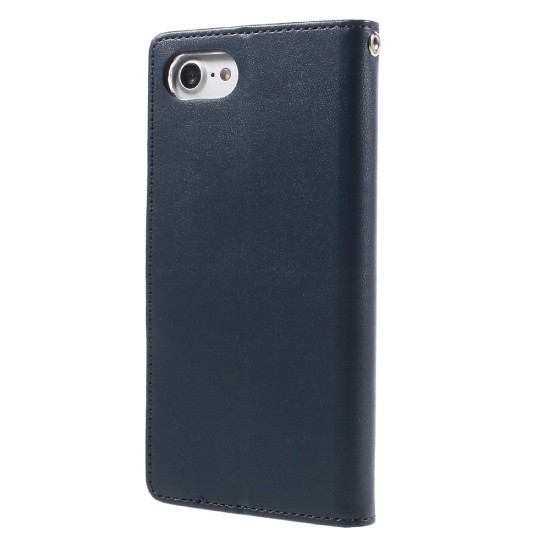 Mercury Bravo Flip Case priekš Samsung Galaxy Note 20 Ultra N986 - Zils - sāniski atverams maciņš ar stendu (ādas grāmatveida maks, leather book wallet cover stand)