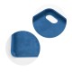 Forcell Silicone Case (Microfiber Soft Touch) priekš Apple iPhone 12 / 12 Pro - Tumši Zils - matēts silikona aizmugures apvalks / bampers-vāciņš