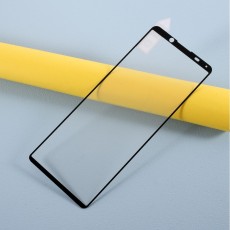 RURIHAI 2.5D Full Glue Tempered Glass protector priekš Sony Xperia 5 II - Melns - Ekrāna Aizsargstikls / Bruņota Stikla Aizsargplēve