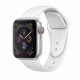Dual Color Silicone Watch Band для Apple Watch 42 / 44 / 45 mm / Ultra 49 mm - Белый - силиконовый ремешок для часов с двумя застёжками