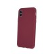 OEM Silicone Back Case (Microfiber Soft Touch) priekš Xiaomi Redmi 9A - Bordo - matēts silikona aizmugures apvalks