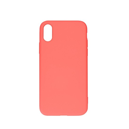 Forcell Silicone Lite Back Case priekš Apple iPhone 12 / 12 Pro - Rozā - matēts silikona aizmugures apvalks / bampers-vāciņš