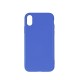 Forcell Silicone Lite Back Case priekš Apple iPhone 12 Pro Max - Zils - matēts silikona aizmugures apvalks / bampers-vāciņš