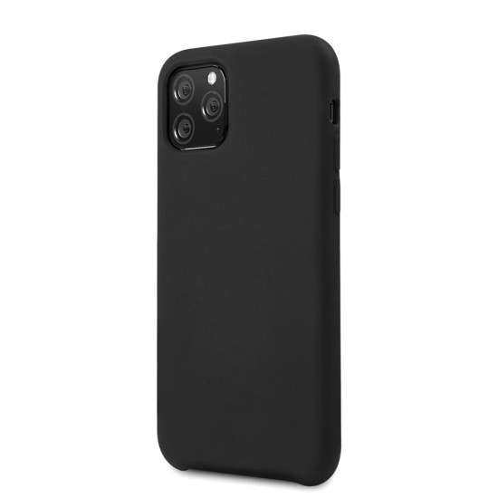 Vennus Silicone Lite Back Case для Samsung Galaxy A12 A125 - Чёрный - силиконовый чехол-накладка / бампер-крышка