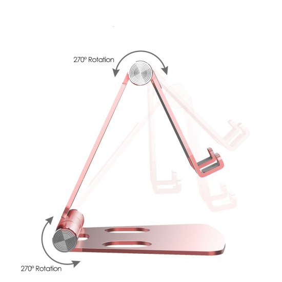 Tech-Protect Z16 Universal Stand Holder for Phone 8.5 inch - Sudrabains - Universāls galda stends / turētājs telefonam