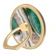 iDeal of Sweden Magnetic Ring Mount - Golden Jade Marble - Universāls magnētisks gredzens-turētājs telefonam