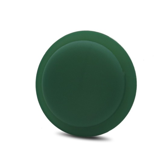 Stick on Cover Soft Silicone Protective Case priekš Apple AirTag - Tumši Zaļš - pielīmējams silikona apvalks bezvadu izsekošanas ierīcei