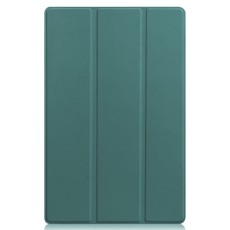 Tri-fold Stand PU Smart Auto Wake/Sleep Leather Case для Lenovo Tab P11 Pro TB-J706 - Зелёный - чехол-книжка со стендом / подставкой