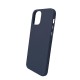 Forcell Silicone Case (Microfiber Soft Touch) priekš Samsung Galaxy A72 A725 - Tumši Zils - matēts silikona apvalks / bampers-vāciņš