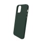 Forcell Silicone Case (Microfiber Soft Touch) priekš Samsung Galaxy A72 A725 - Zaļš - matēts silikona apvalks / bampers-vāciņš