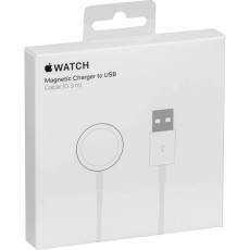 Apple 0.3m MX2G2ZM/A Magnetic USB Charging Cable priekš Apple Watch - magnētisks bezvadu USB lādētājs paliktnis
