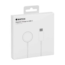 Apple 1m MT0H3ZM/A Magnetic USB-C Charging Cable priekš Apple Watch - magnētisks bezvadu USB Type-C lādētājs paliktnis