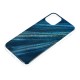 Forcell Marble Cosmo Back Case priekš Apple iPhone 12 / 12 Pro - Zils - silikona aizmugures apvalks / bampers-vāciņš