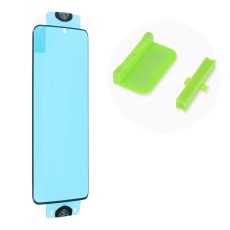 Bestsuit (Fingerprint Friendly) Full Cover 5D Full Glue Nano Tempered Glass (Hot Bending) priekš Samsung Galaxy S21 Ultra G998 - Melns - Ekrāna Aizsargstikls / Bruņota Stikla Aizsargplēve