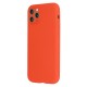 Vennus Silicone Lite Back Case priekš Apple iPhone 12 - Oranžs - silikona aizmugures apvalks / bampers-vāciņš