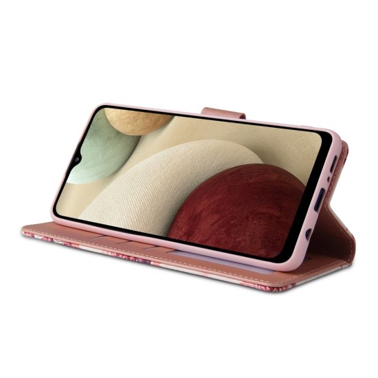 Tech-Protect Wallet Book Case priekš Samsung Galaxy A03s A037G - Marmors - sāniski atverams maciņš ar magnētu un stendu / grāmatveida maks