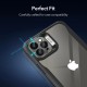 ESR Camera Lens Tempered Glass protector (2 gab.) priekš Apple iPhone 12 Pro - Caurspīdīgs - Aizmugurējās kameras aizsargstikls