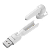 Baseus A05 Encok Universāla Bluetooth V5.0 bezvadu austiņa - Balta