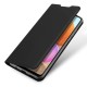 Dux Ducis Skin Pro series priekš Samsung Galaxy A32 5G A326 - Melns - sāniski atverams maciņš ar magnētu un stendu