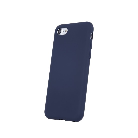 OEM Silicone Back Case (Microfiber Soft Touch) priekš Samsung Galaxy S22 Ultra 5G S908 - Tumši Zils - matēts silikona aizmugures apvalks