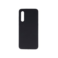 Defender Smooth Back Case priekš Samsung Galaxy A22 4G A225 - Melns - triecienizturīgs silikona aizmugures apvalks / bampers-vāciņš