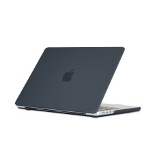 Tech-Protect Smartshell Protective Case priekš Apple MacBook Pro 14-inch M1-M3 (2021-2023) - Melns - plastikas no abām pusēm apvalks / maciņš