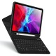 Usams Winro Series Smart Case priekš Apple iPad Pro 11 (2020 / 2021 / 2022) - Melns - sāniski atverams maciņš ar klaviatūru
