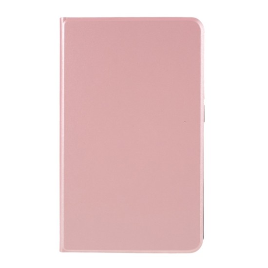 PU Leather Stand Tablet Cover Case priekš Huawei MatePad T8 8.0 - Rozā Zelts - sāniski atverams maciņš ar stendu