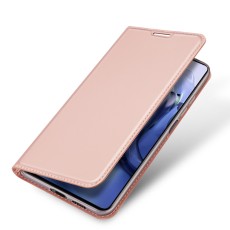 Dux Ducis Skin Pro series priekš Xiaomi 11T 5G / 11T Pro 5G - Rozā Zelts - sāniski atverams maciņš ar magnētu un stendu