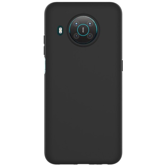 Imak UC-3 Series Unique Matt TPU Back Case priekš Nokia X10 5G / X20 5G - Melns - silikona aizmugures apvalks / bampers-vāciņš