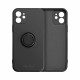 RoarKorea Amber Ring Back Case priekš Xiaomi Poco M4 Pro 5G - Melns - silikona aizmugures apvalks ar gredzenu / bampers-vāciņš