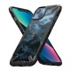 Ringke Fusion X Series Back Case priekš Apple iPhone 13 - Kamuflāža / Melns - triecienizturīgs silikona-plastikāta aizmugures apvalks / bampers-vāciņš