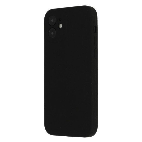 Vennus Silicone Lite Back Case priekš Apple iPhone 13 mini - Melns - silikona aizmugures apvalks / bampers-vāciņš