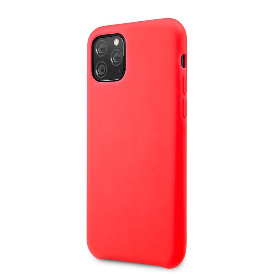 Vennus Silicone Lite Back Case priekš Xiaomi Redmi Note 11 Pro+ 5G - Sarkans - silikona aizmugures apvalks / bampers-vāciņš