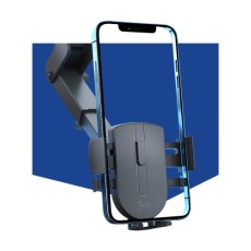 3MK Twist Automatic Car Holder on Window / Dashboard - Melns - Universāls stiprinājums uz automašīnas paneļa vai loga