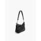 iDeal of Sweden SS21 Nora Shoulder Bag - Glossy Black - sieviešu pleca soma