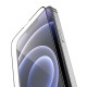 Hoco Aluminia Silica HD Flash Full Glue Tempered Glass screen protector priekš Apple iPhone 13 mini - Melns - Ekrāna Aizsargstikls / Bruņota Stikla Aizsargplēve