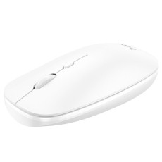 Hoco (GM15) Business Dual Channel Wireless / Bluetooth (3.0/5.0) Optical Mouse 2.4G / 1600 DPI - Balta - Bezvadu datorpele