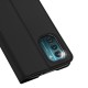 Dux Ducis Skin Pro series priekš Nokia G11 / G21 - Melns - sāniski atverams maciņš ar magnētu un stendu