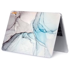 Enkay Hat Prince Hard PC Protective Case для Apple MacBook Air 13-inch (2018 / 2019) A1932; (2020) A2179; M1 (2020) A2337 - Мрамор 3 - пластиковая накладка / чехол с обеих сторон