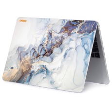 Enkay Hat Prince Hard PC Protective Case для Apple MacBook Air 13-inch (2018 / 2019) A1932; (2020) A2179; M1 (2020) A2337 - Мрамор 1 - пластиковая накладка / чехол с обеих сторон