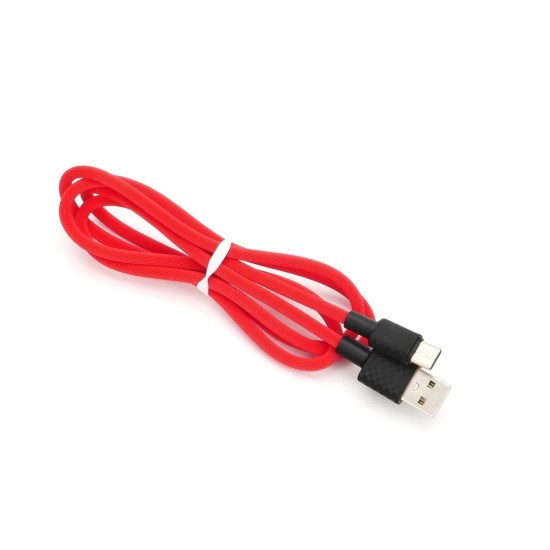 Hoco 1M X29 Superior Style USB to Type-C 2A cable - Sarkans - USB-C lādēšanas un datu kabelis / vads