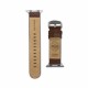 X-Doria Lux Genuine Leather Watch Band priekš Apple Watch 38 / 40 / 41 mm - Brūns - dabīgās ādas siksniņa priekš pulksteņiem ar saspraudi