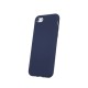 OEM Silicone Back Case (Microfiber Soft Touch) priekš Apple iPhone 14 Plus - Tumši Zils - matēts silikona aizmugures apvalks