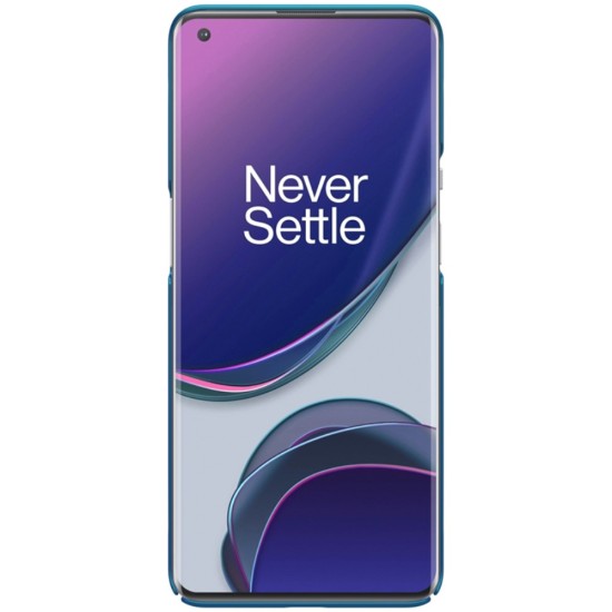Nillkin Super Frosted Shield Matte PC Mobile Cover priekš OnePlus Nord CE 2 5G - Zils - plastikas aizmugures apvalks / bampers-vāciņš